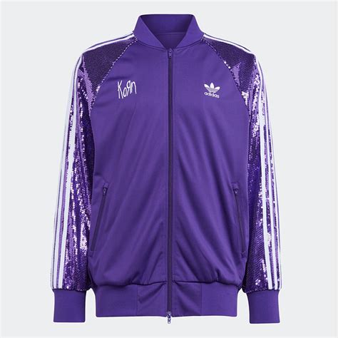 purple Adidas jacket